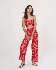 Red co-ord set