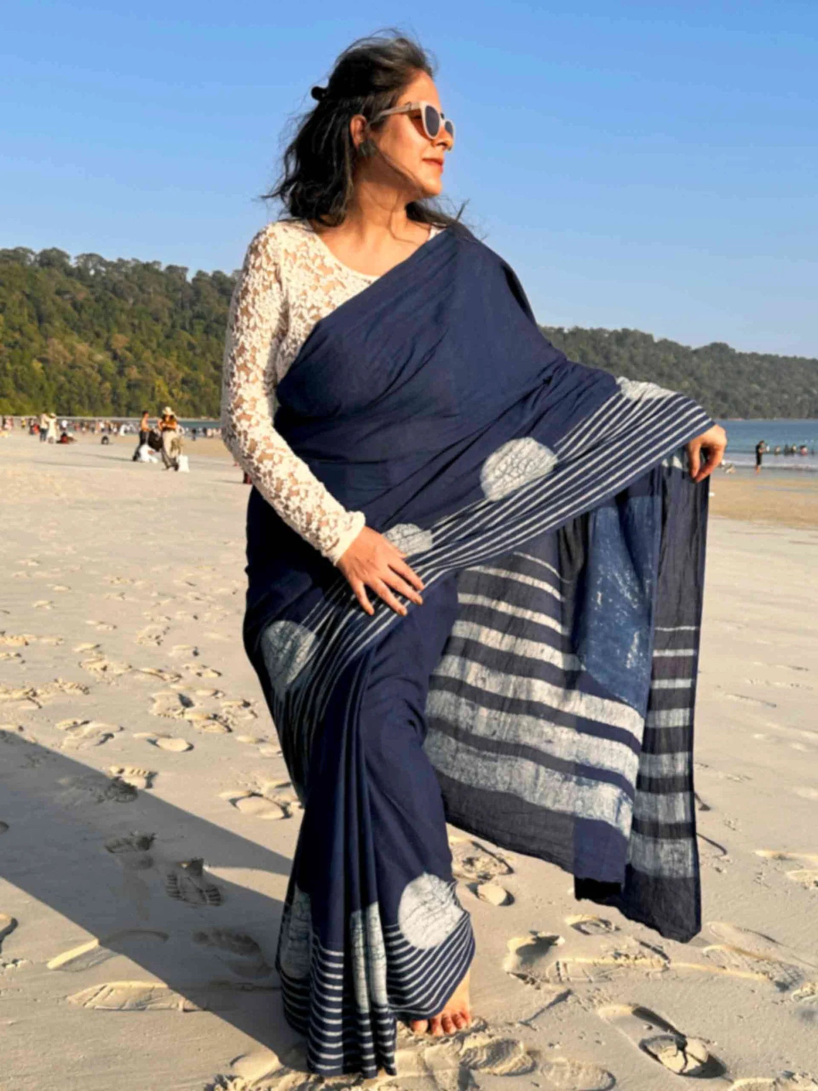 breathable saree