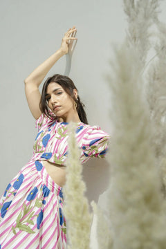 Floral print dress