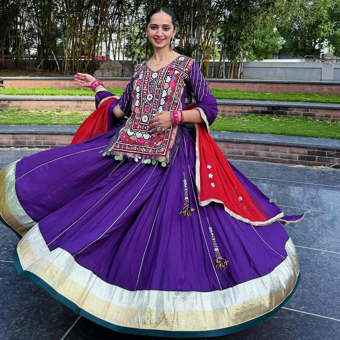 Rangrez Kutch Longline Blouse
