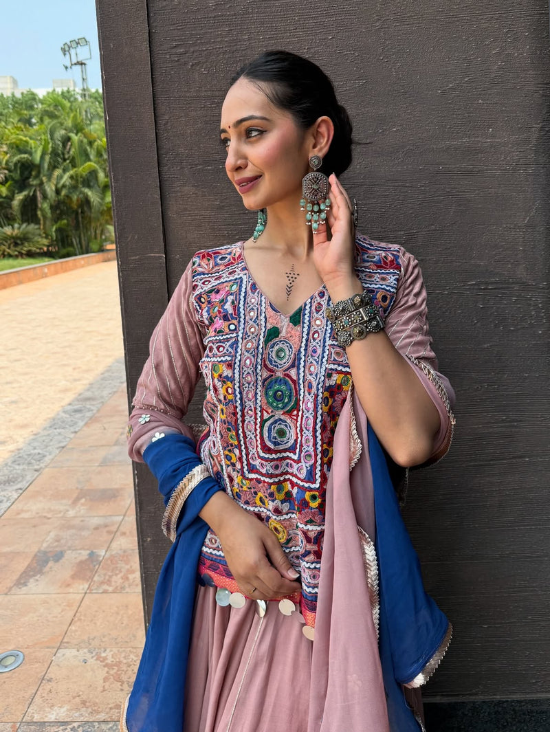 Rangrez Kutch Longline Blouse