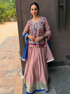 Rangrez Kutch Longline Blouse