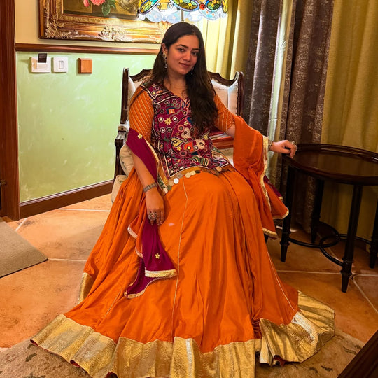 Rangrez Kutch Longline Blouse