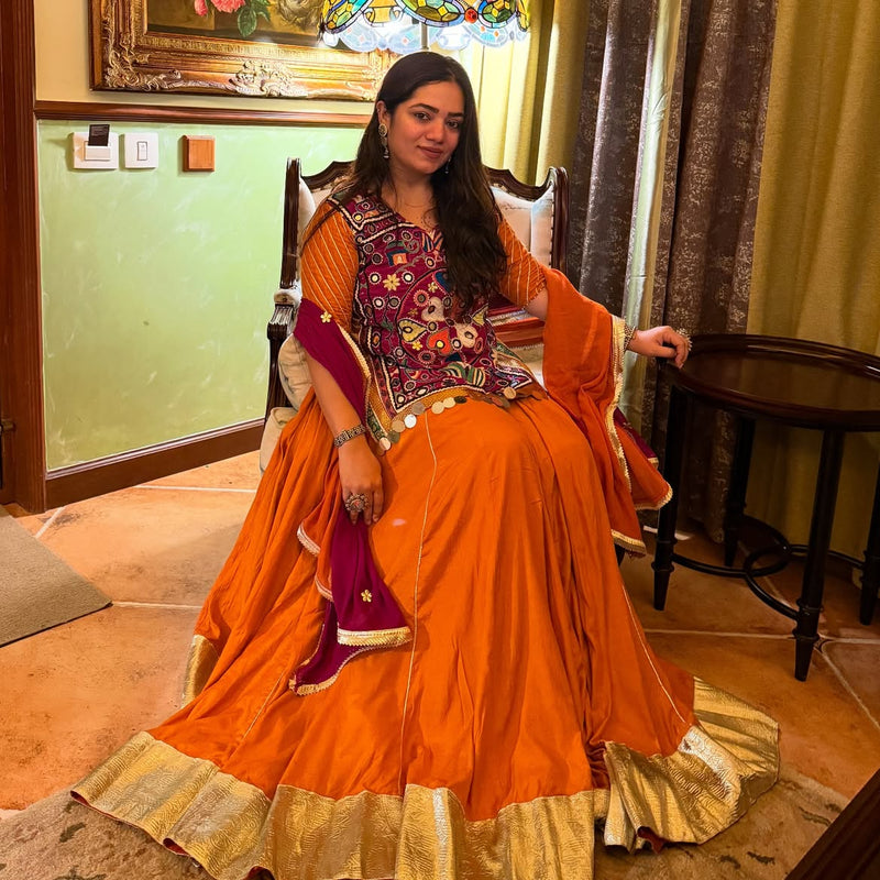 Rangrez Kutch Longline Blouse