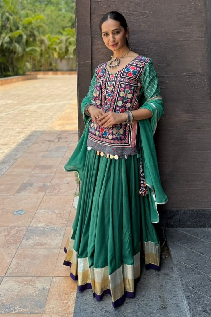 Rangrez Kutch Longline Blouse