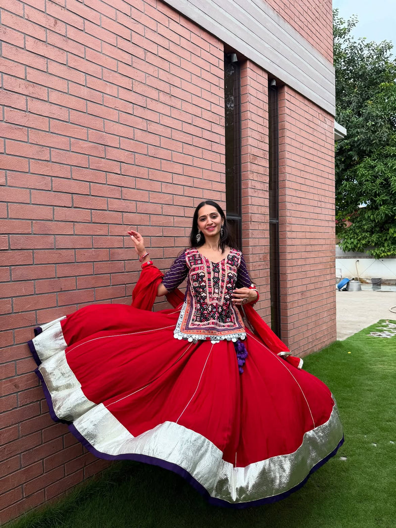 Rangrez Kutch Longline Blouse