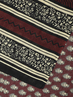 printed cotton saree for office