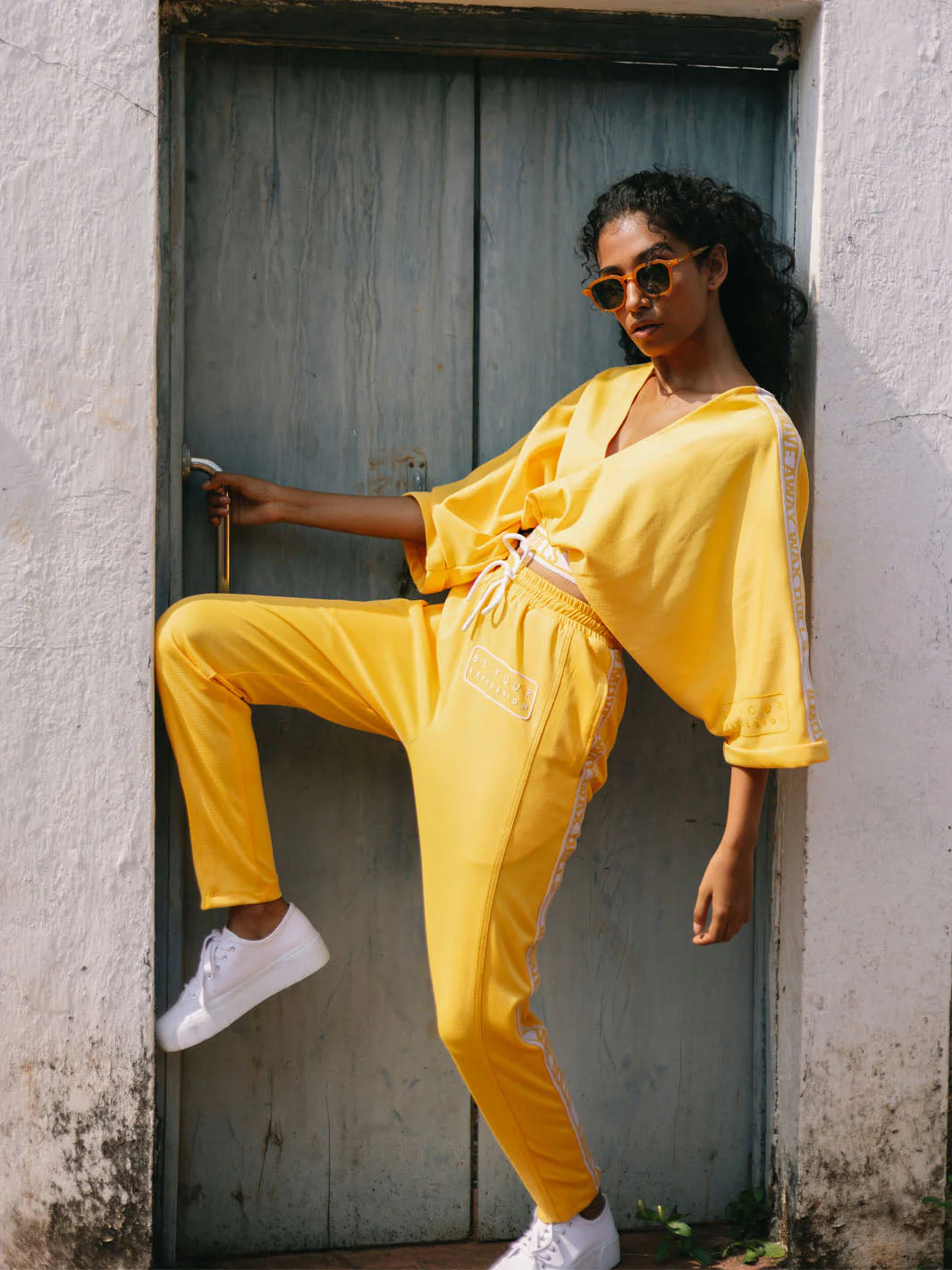 Statement streetwear look