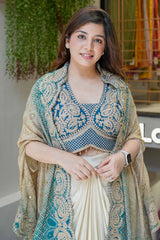 Jashn-E-Husn Cape Set– Wedding Season Special