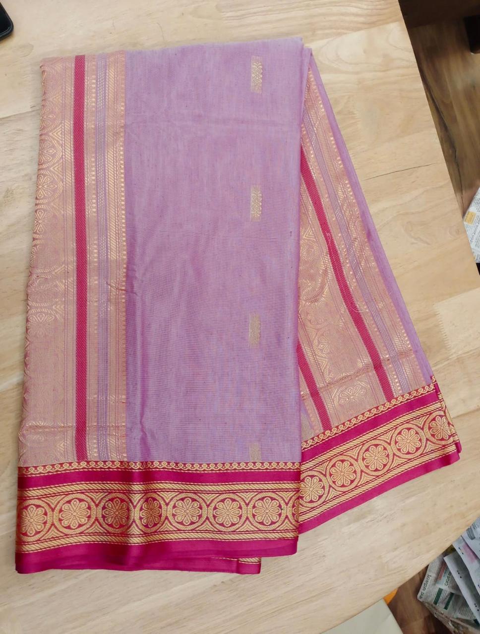 Peshwaii Traditional 9-Yard Nauvari Cotton Saree