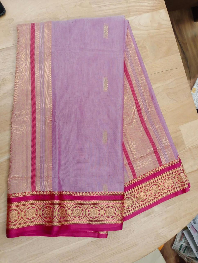 Peshwaii Traditional 9-Yard Nauvari Cotton Saree