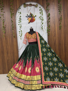 Rajrani Bandhani Heritage Lehenga Choli