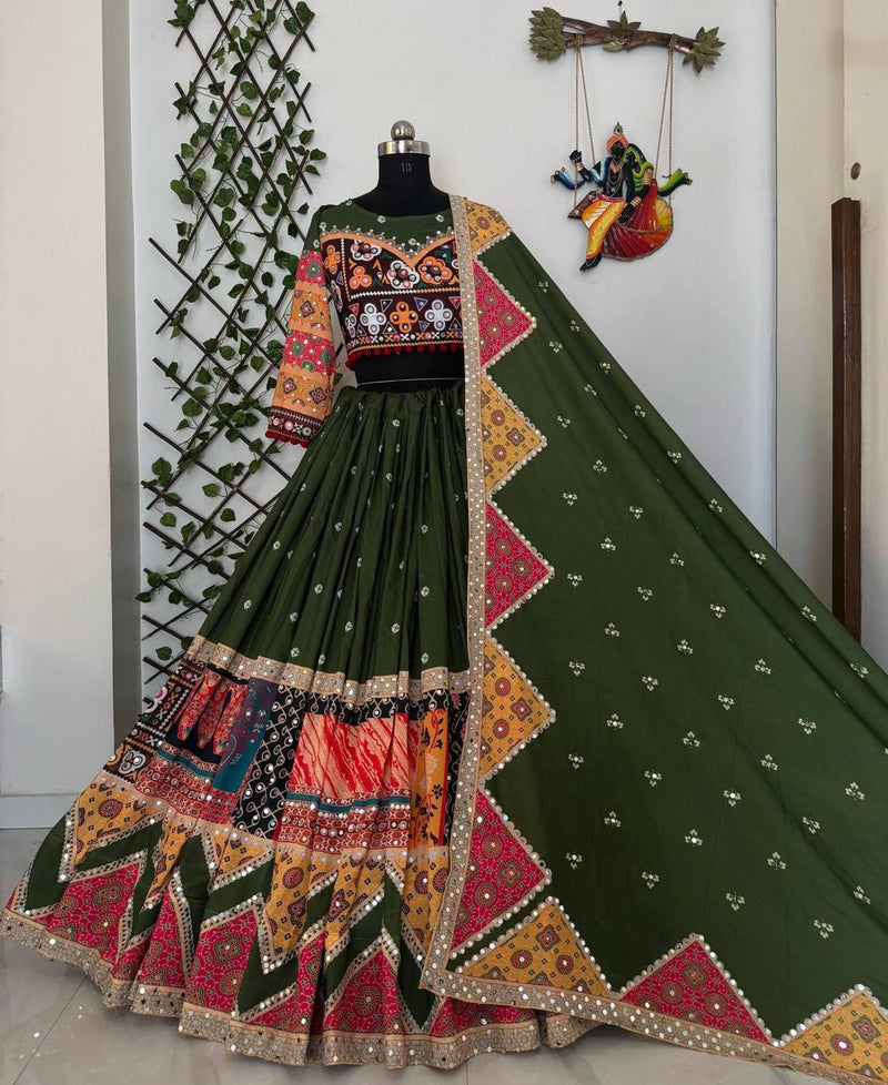 Rangdhara Kutchi Craft Lehenga Choli