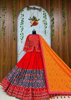 Rangmahal Bandhani Chaniya Choli Set