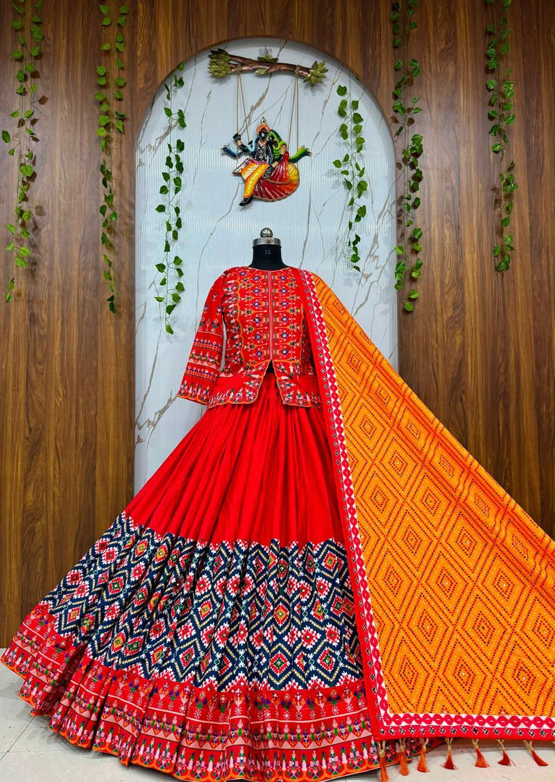 Rangmahal Bandhani Chaniya Choli Set