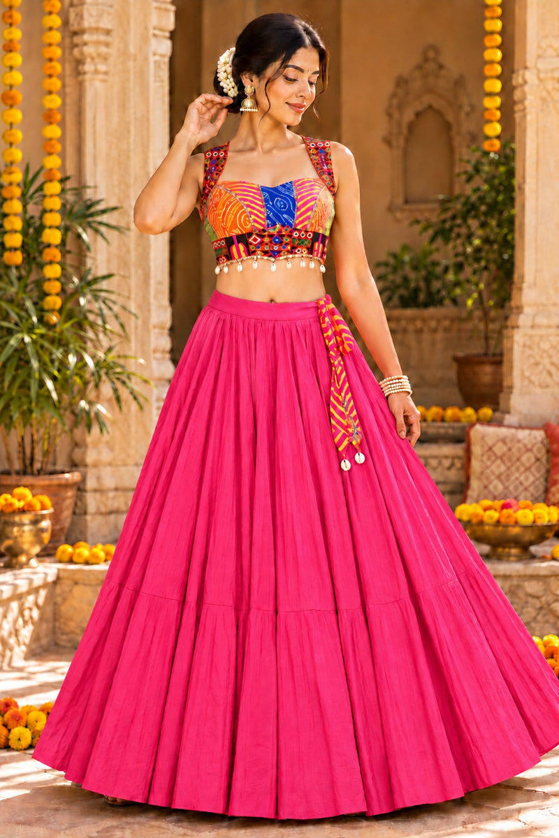 Phooljhadi Folk Festive Blouse Only