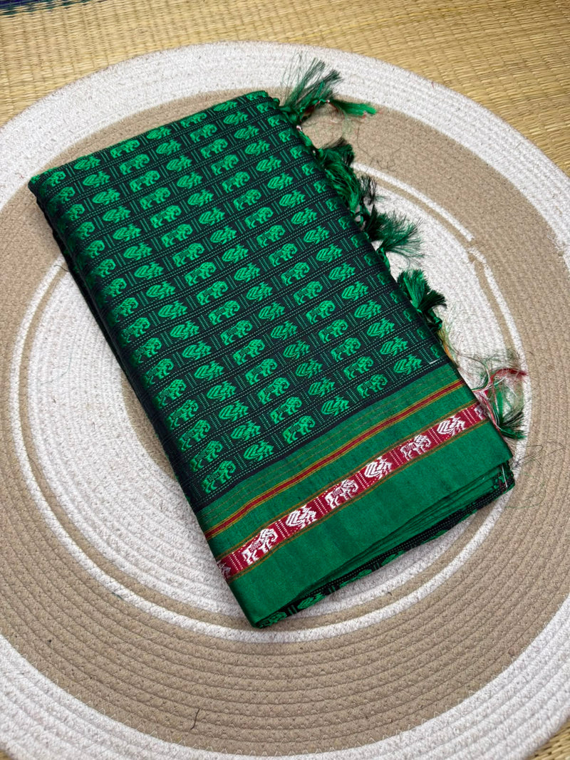Gajavarn Khun Traditional Maharashtrian Ethnic Wear Saree