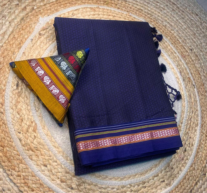 Women's Traditional Khun Saree or Customize into Nauvari Saree Handloom Ethnic Wear