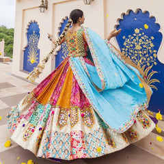 Navrang Noor Royal Mirror Work Lehenga Choli