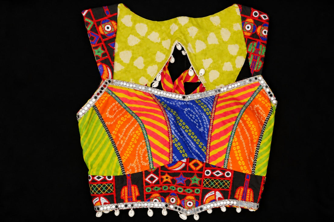 Phooljhadi Folk Festive Blouse Only