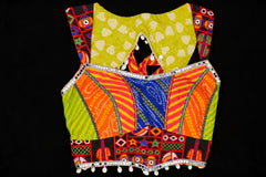 Phooljhadi Folk Festive Blouse Only