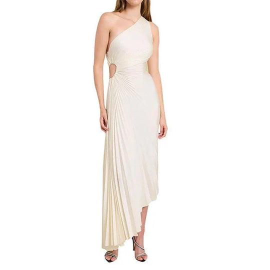 White Statement Summer Dress