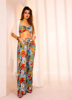 halter neck co-ord set