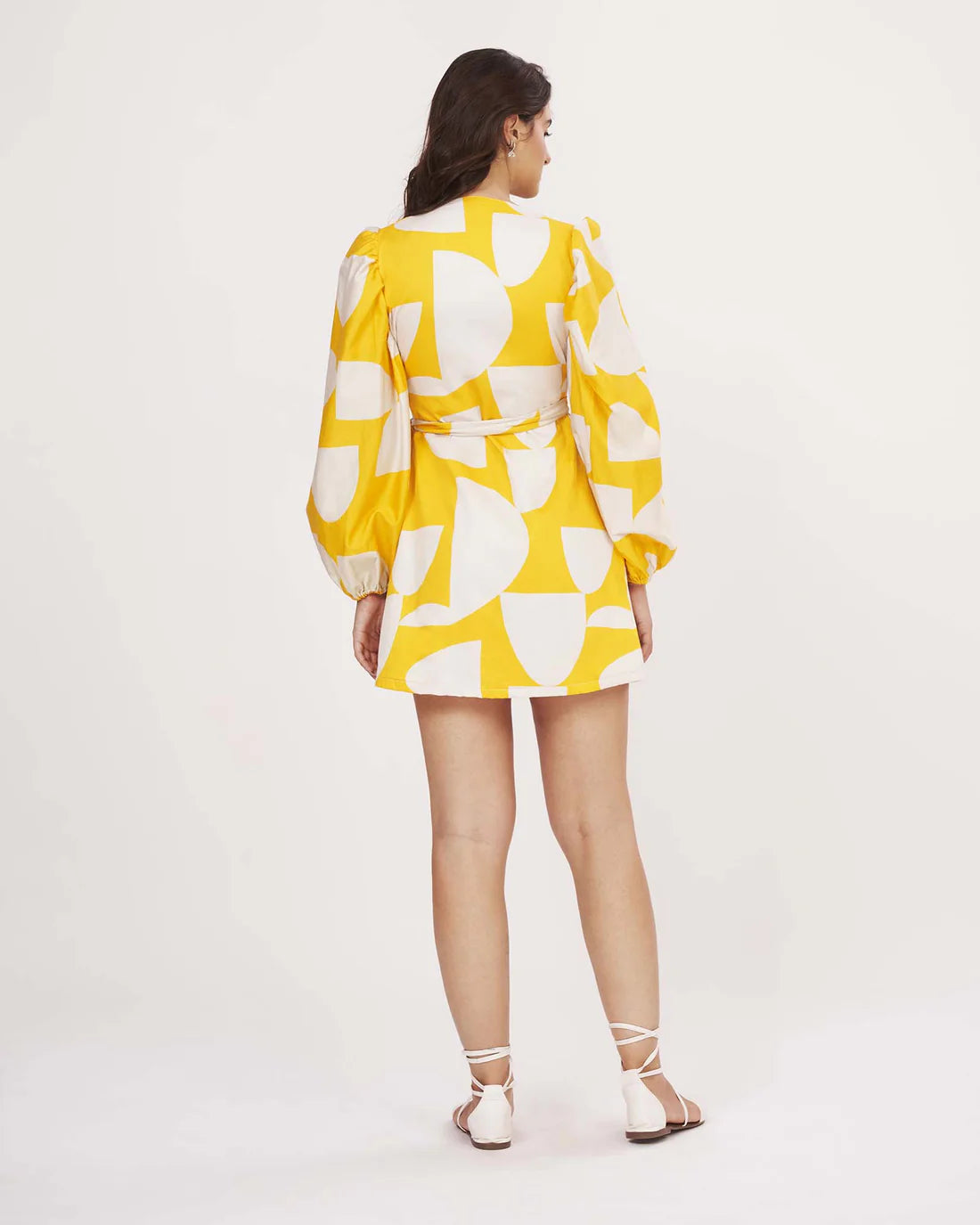 cotton satin dress