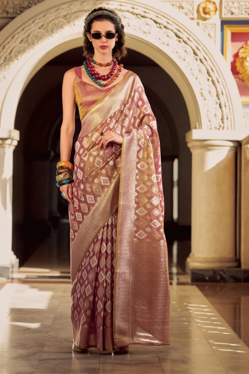 ready-to-wear silk saree