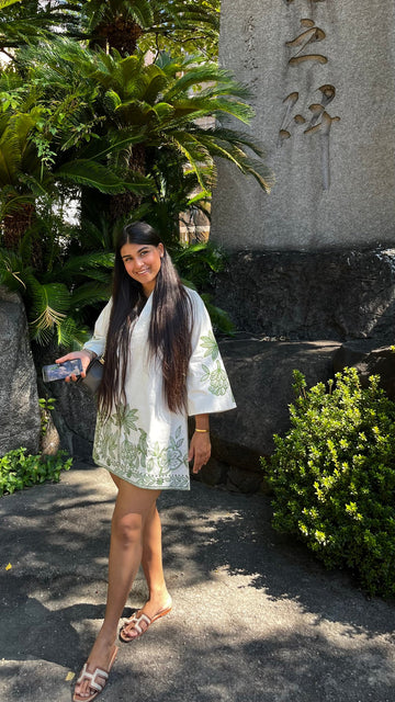 Zen Botanica Green Dress