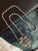 Antique Oxidized Choker Set