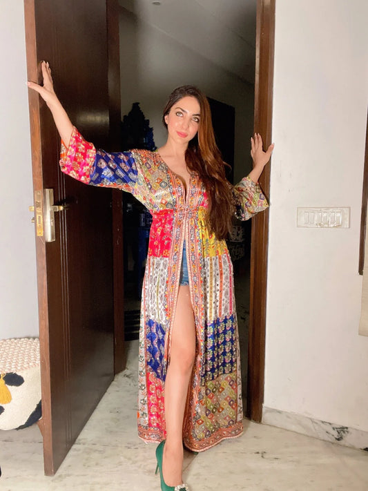 Aaina Maharani Handcrafted Shrug 1080