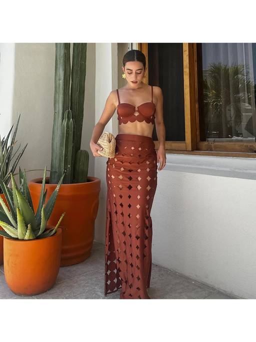 Panna Cutwork Luxe Co-ord Set