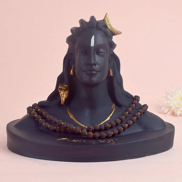 Adiyogi Car Dashboard Statue