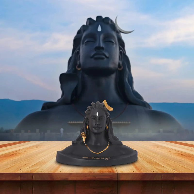 Adiyogi Car Dashboard Statue
