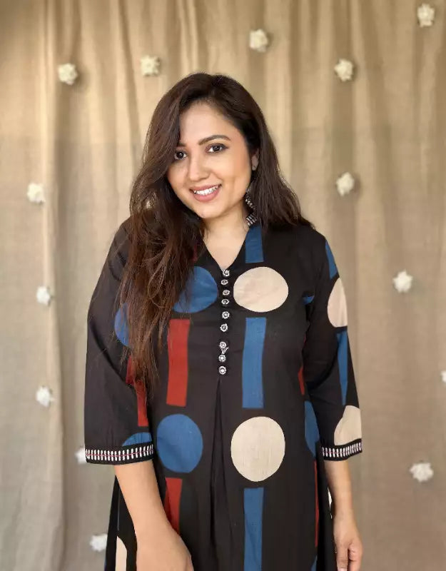 Summer cotton kurta set