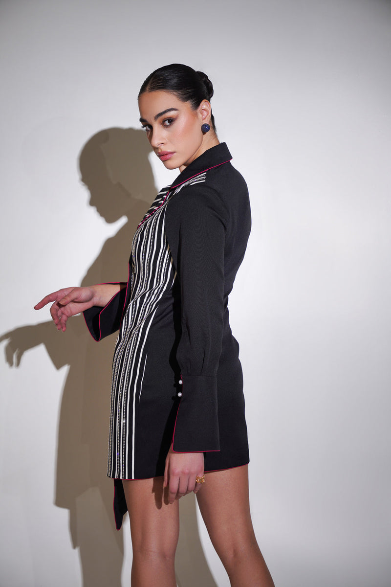 black blazer dress for women