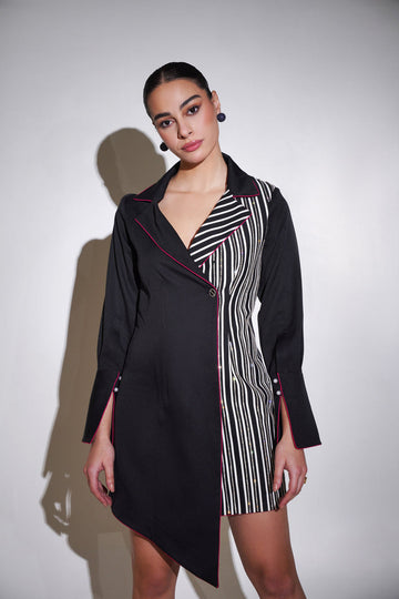 Akira Black Blazer Dress