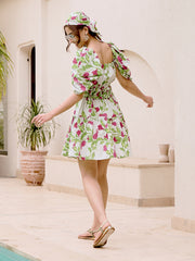 Green summer dress