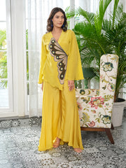 Wings of Grace Sunflower Crepe Dress