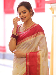 Banarasee Cotton Silk Kota Checks Saree