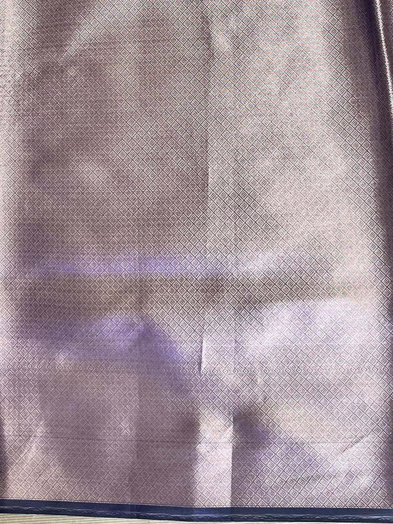 Banarasee Royal Blue Tissue Saree