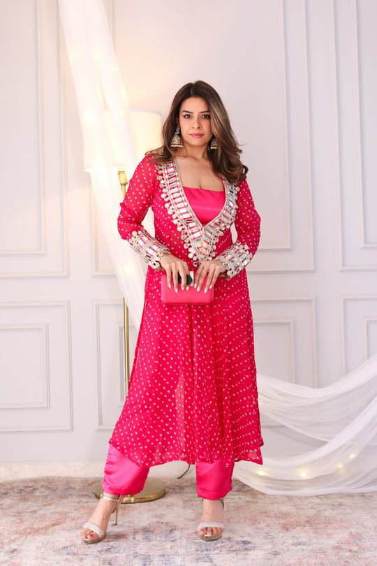 Bandhani Bloom Coord Set