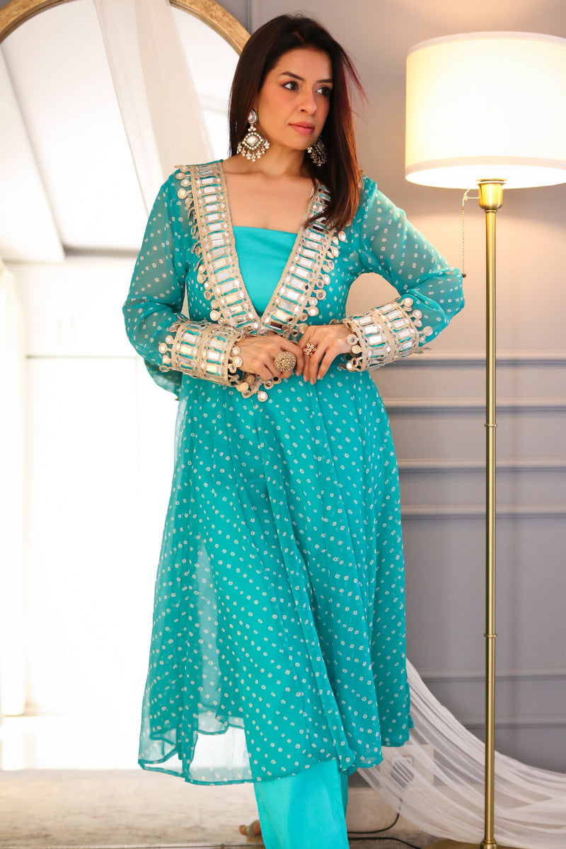 Bandhani Bloom Coord Set