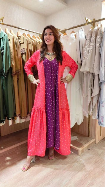 bandhani co-ord set