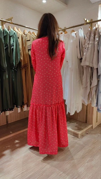 partywear cape dress for women