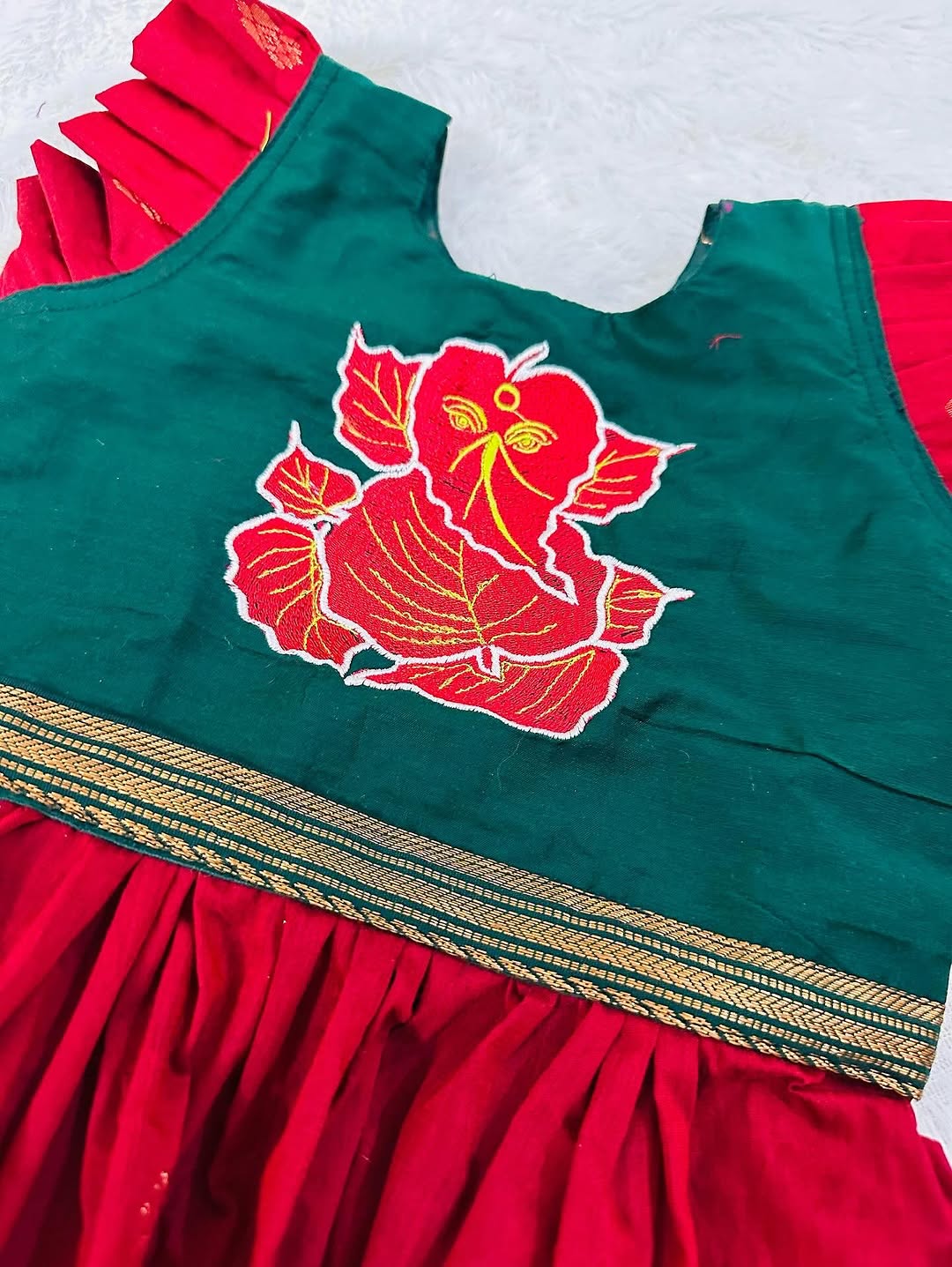 Dhoti set for baby girl