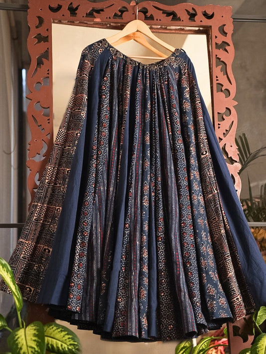 festive wear cotton skirt 1000