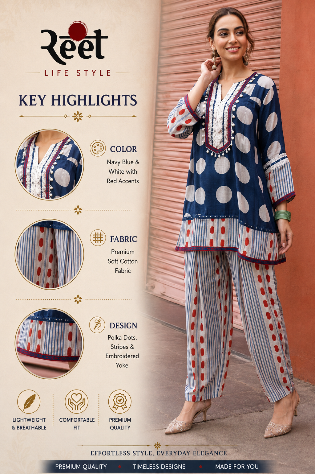 Blue Bazaar A-Line Farshi Set
