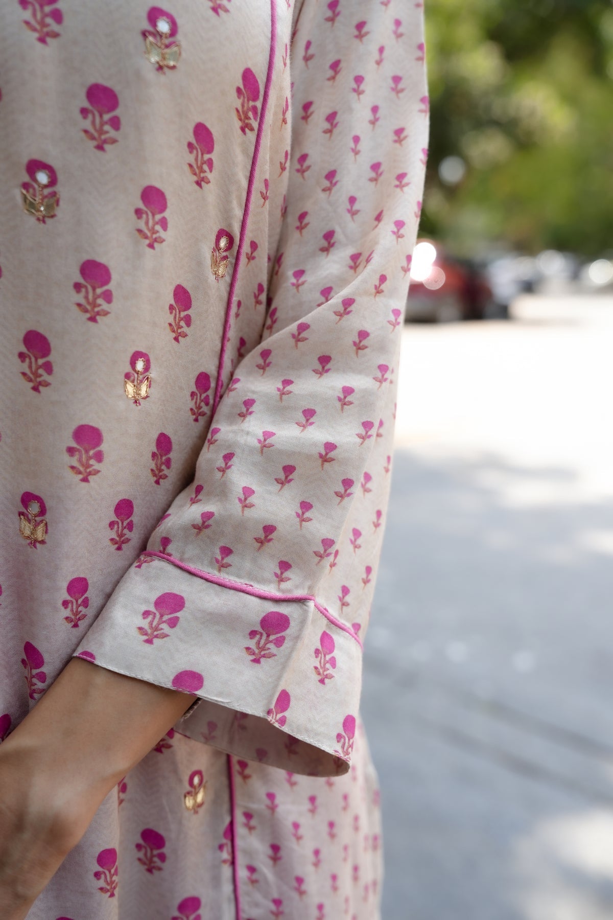 Hand embroidery kurta set